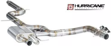 Hurricane Exhaust 3.5" ECE Klappenanlage für Seat Leon Cupra ST 300 FWD 5F V2